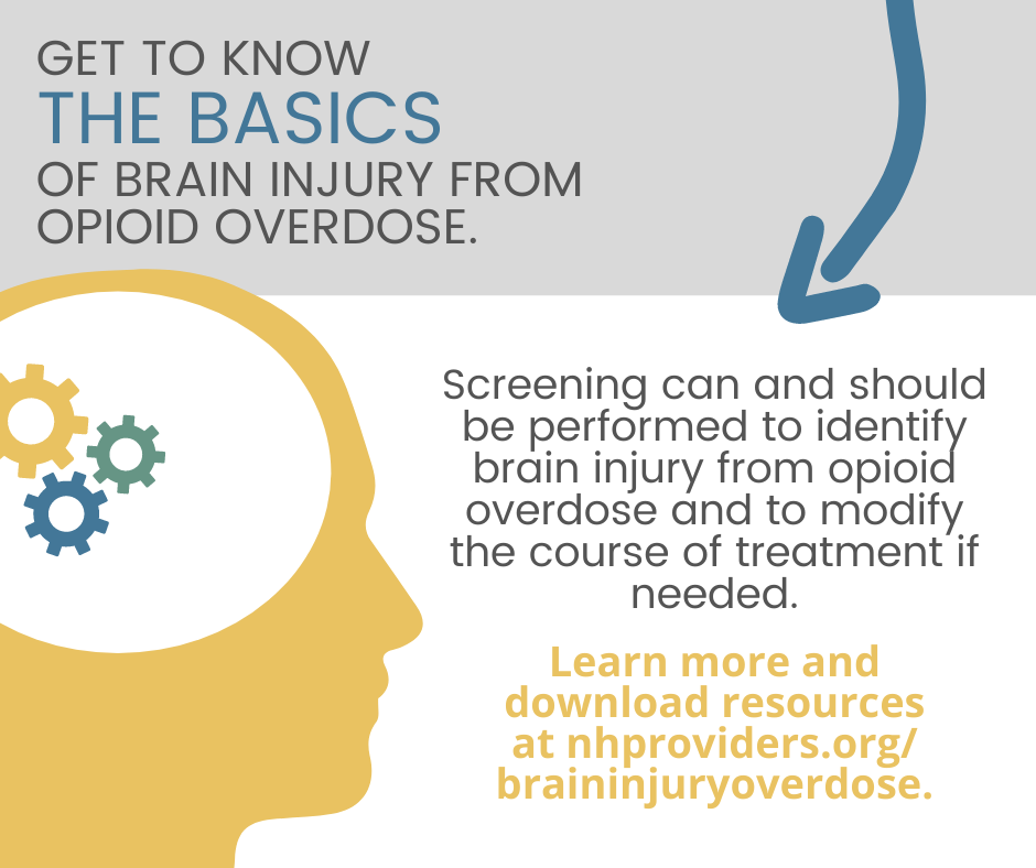 Brain Injury from Overdose Social Media Image for Providers